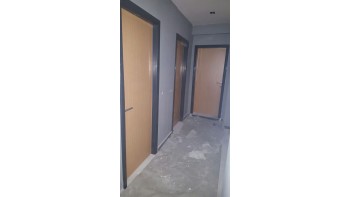 Alüminyum kasalı ahşap kapı